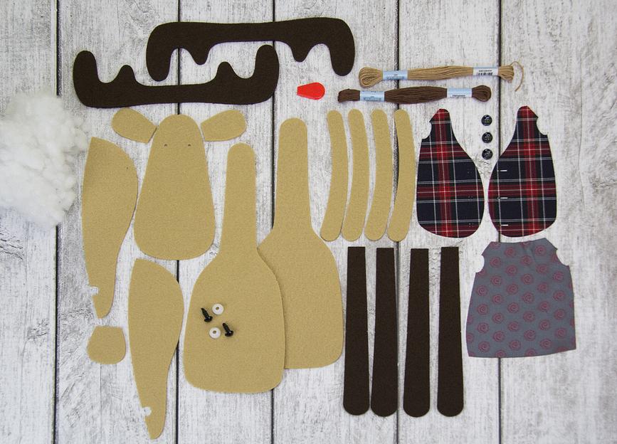 Набор для шитья «Мистер Лось», опт фото 2