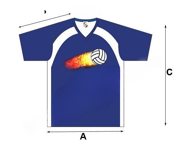 Мужская волейбольная форма ВМ-01 на заказ, опт фото 1