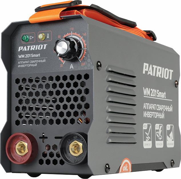 Сварочный аппарат Patriot WM 201 Smart инвертор ММА 8.3кВт фото 10