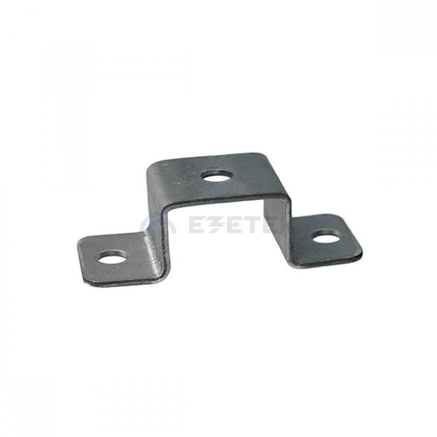 Пластина 74х30 П-образная, оцинк. фото 1