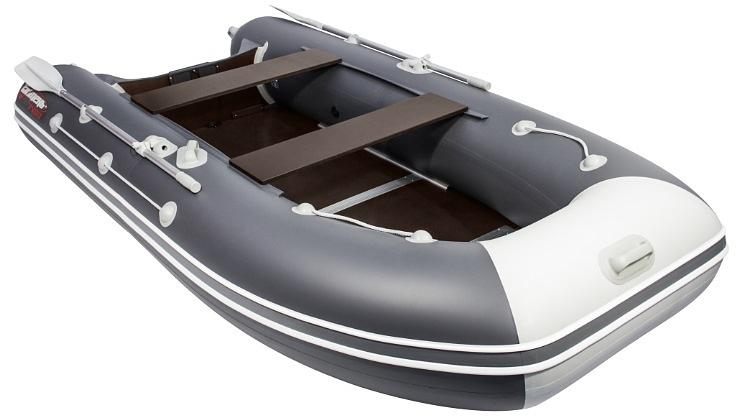 Лодка Таймень LX 3400 СК, 3400*1700*460 мм., цвет: графит-серый фото 3