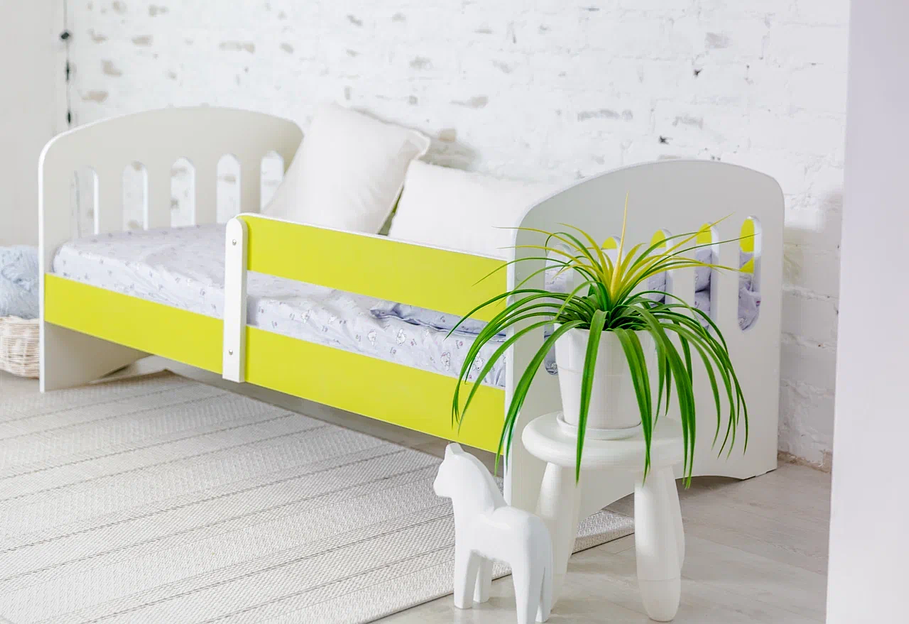 Кровать детская «Малыш» цветная без ящика фото 3