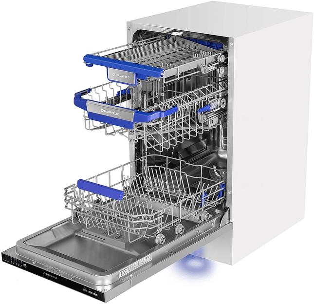 Посудомоечная машина встраив. Maunfeld MLP-083I Light Beam узкая фото 2