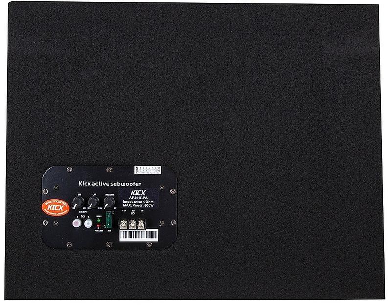 Сабвуфер автомобильный Kicx AP301BPA 350Вт активный (30см/12") фото 4