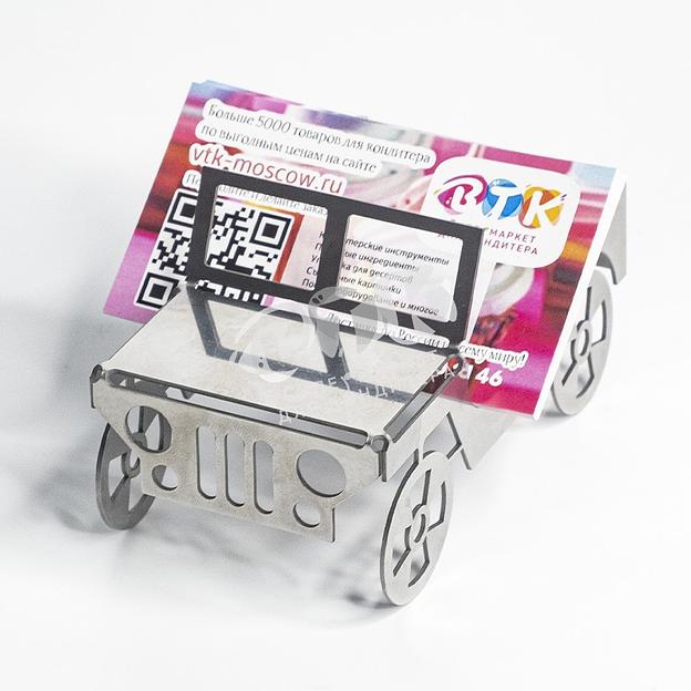 Держатель универсальный JEEP BIG для визиток и телефона фото 4