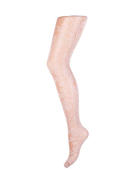 Колготки Crystal Travel «Claude col mondorlo/bianco» ОПТ фото 1