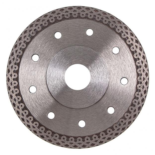 Диск алмазный ф125х22,2мм, тонкий, сплошной (Jaguar), мокрое резание фото 2