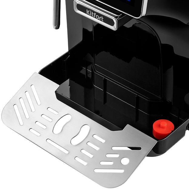 Кофемашина Kitfort КТ-7472 1480Вт черный фото 3