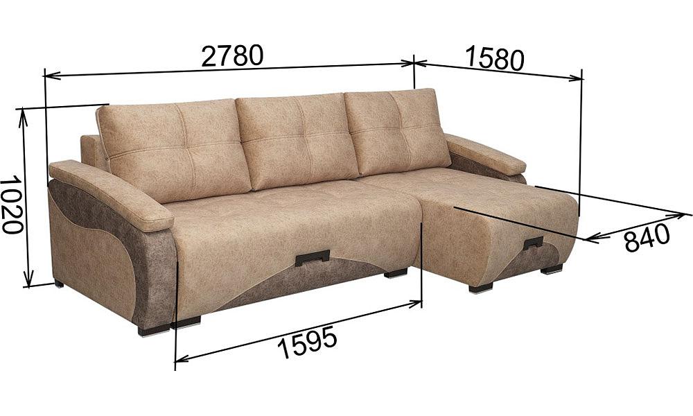 Диван угловой серии «Тик-Так» Идель 17/7 ОПТ фото 2