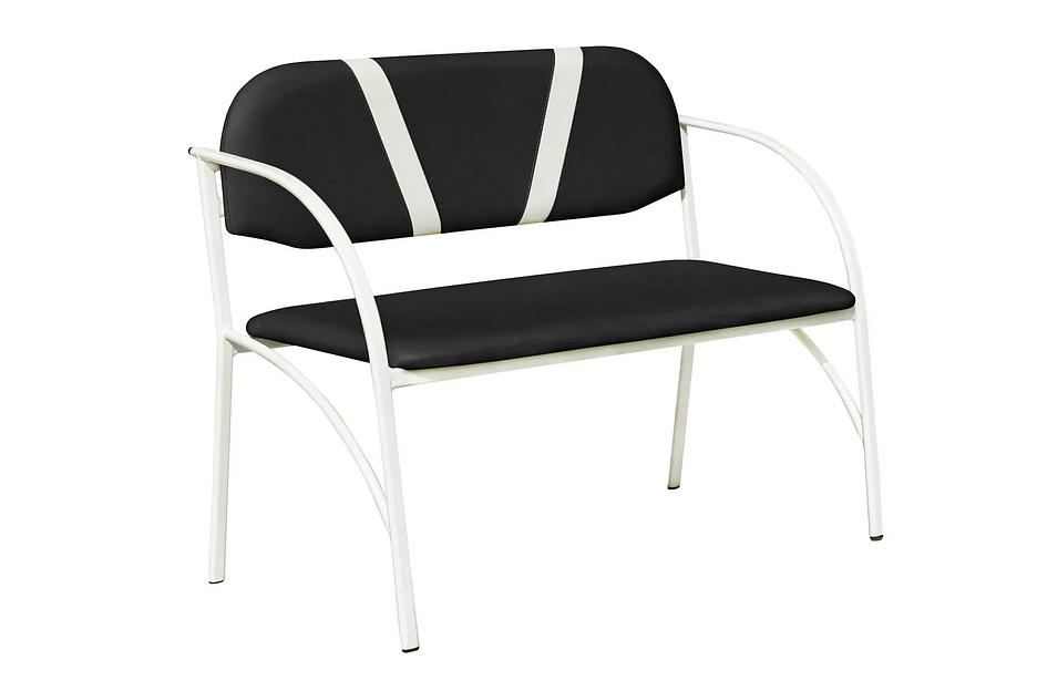 Диван (банкетка) для зоны ожидания, экокожа, 510х1080/1570х835 мм фото 2