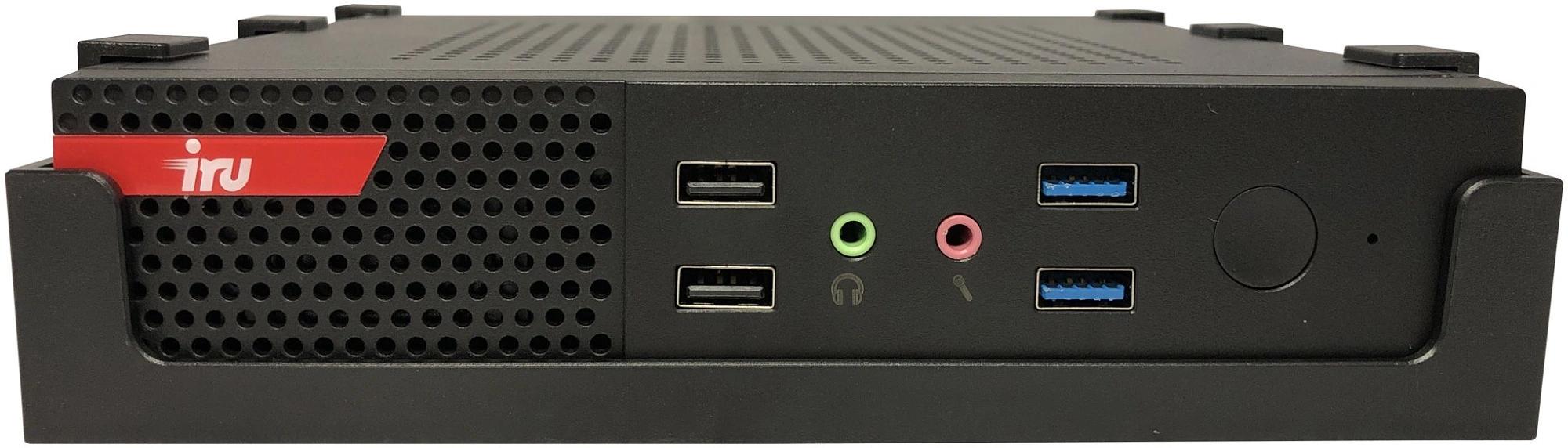 Неттоп IRU Tactio 310H6ATF slim i5 12400 (2.5) 16Gb SSD512Gb UHDG 730 Windows 11 Pro GbitEth WiFi BT 120W черный (RUS) (2131390) фото 3