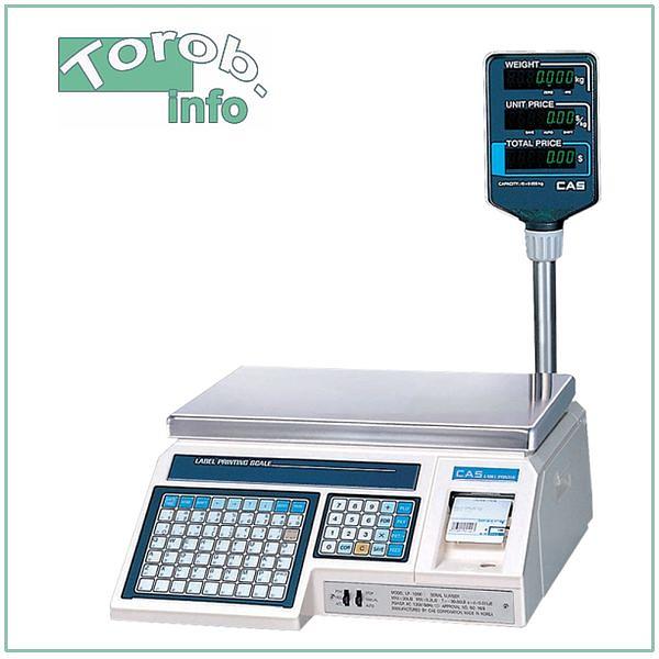 CAS LP-30 (v.1.6.) - весы торговые с печатью этикеток.  фото 1