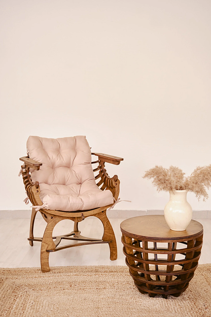 Кресло из дерева «Ракушка» фото 1