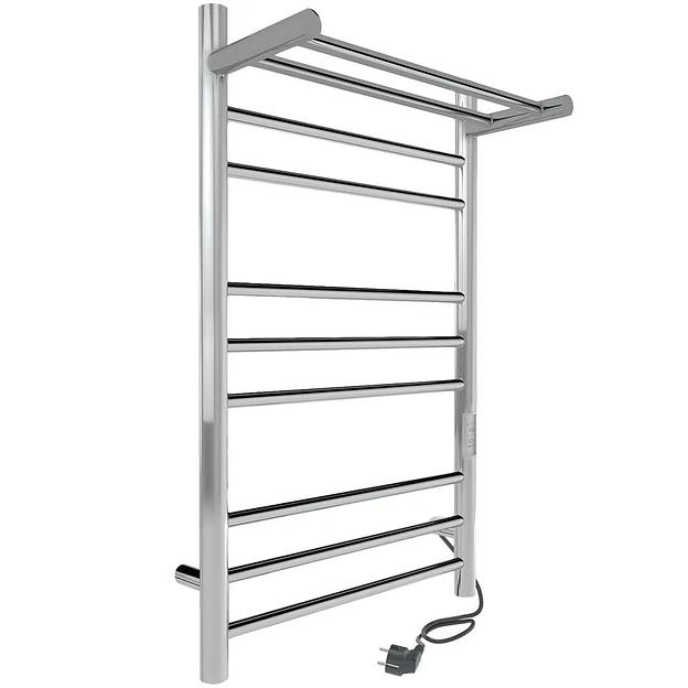 Электрический полотенцесушитель «Line Trinity» 800х400 мм (таймер, скрытый монтаж, универсальное подключение) ОПТ  фото 3