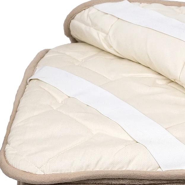 Наматрасник 180×200 см с наполнителем из овечьей шерсти ОПТ фото 6