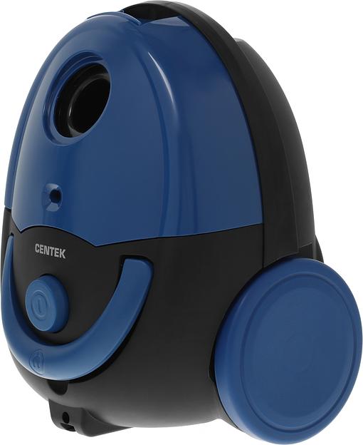 Пылесос Centek CT-2518 синий/черный, 350/1800 Вт, уборка сухая, пылесборник мешок, 1.5 л фото 3