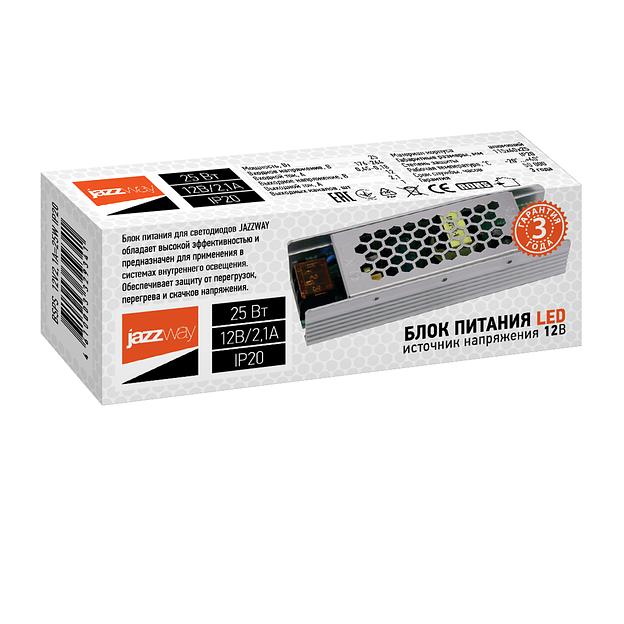 Драйвер LED 25Вт 12В IP20 фото 2