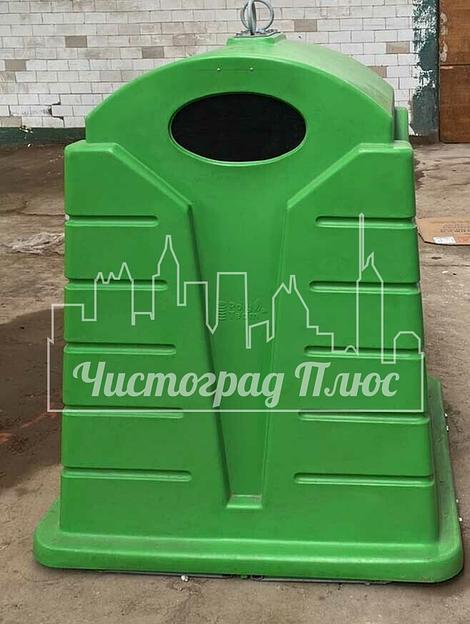 Контейнер-колокол для РСО 1200 л зеленый фото 4
