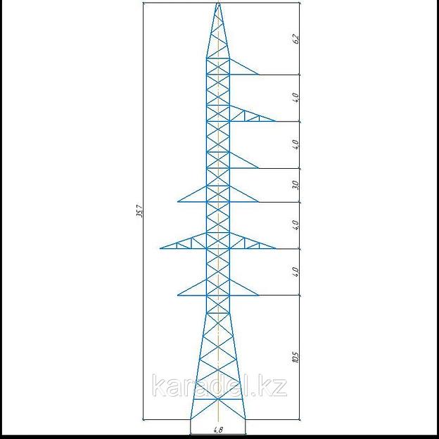 Анкерно-угловая опора УС110-8 фото 1