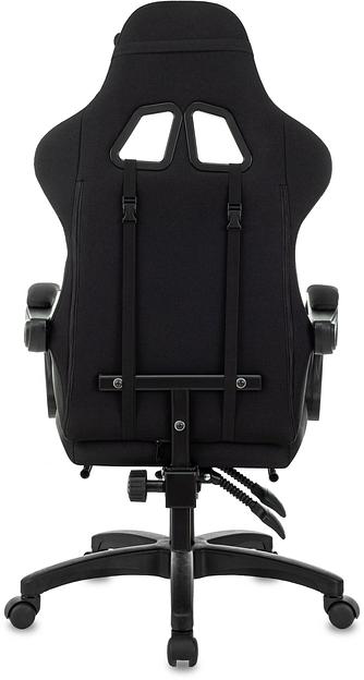 Кресло игровое Zombie Weaver черный/серый с подголов. крестов. пластик подст.для ног пластик черный фото 6