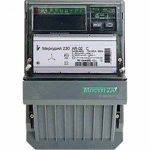 Электросчетчик Меркурий 230 АR-01 R 5(60)A/380В, трёхфазный, однотарифный ЖК Инкотекс 00000032437, 1 шт фото 1
