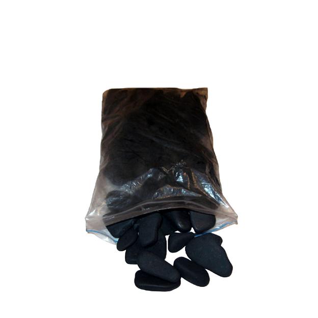 Шунгитовая галька неполированная ОПТ фото 1