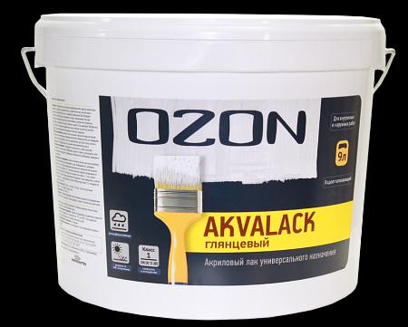 Лак акриловый по дереву для наружных работ OZON Akvalack АЛ-0,9 опт фото 2