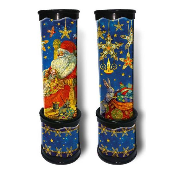 Калейдоскоп игрушка детская «Мастерская Деда Мороза», 20×5,6 см, 42309, опт фото 1