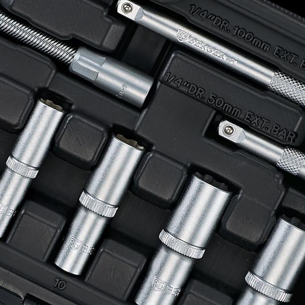 Набор инструментов Berger BG049-14 49 предметов (жесткий кейс) фото 4