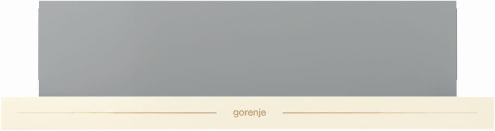 Вытяжка встраиваемая Gorenje BHP62CLI слоновая кость управление: кнопочное (1 мотор) фото 4