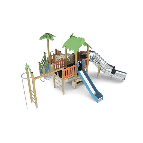 Игровой комплекс «Наш Двор», серия Тропика, артикул T1213 фото 1