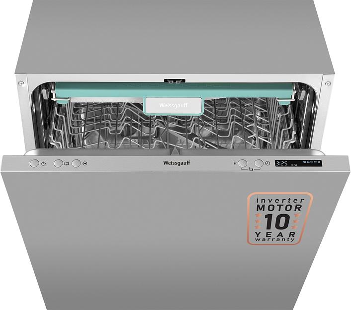 Посудомоечная машина встраив. Weissgauff BDW 6033 Wi-Fi Inverter Autoopen полноразмерная фото 2