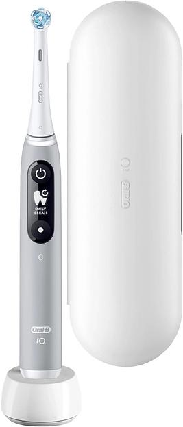 Зубная щетка электрическая Oral-B iO Series 6 Grey Opal серый фото 2