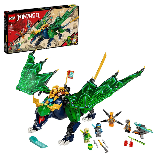 Конструктор LEGO Ninjago Легендарный дракон Ллойда 71766 фото 1