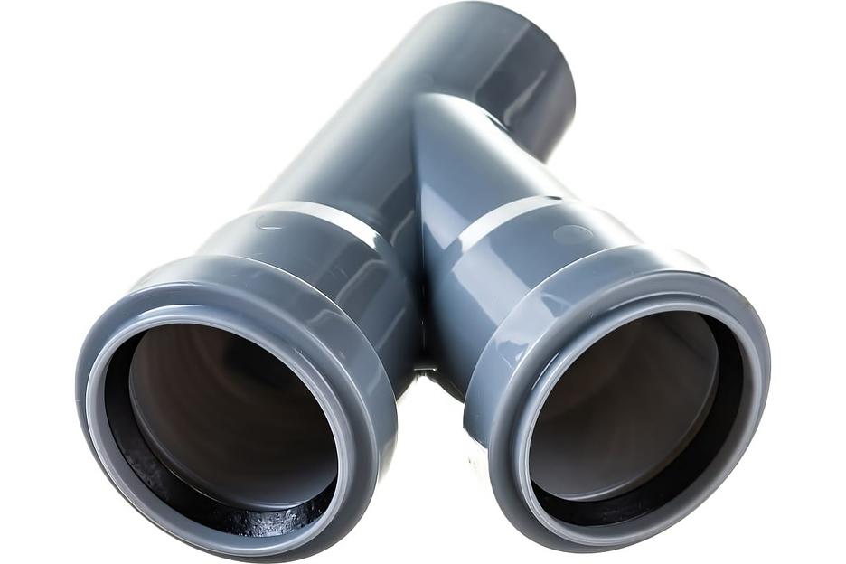 Тройник канализационный 45 град. 50 х 50 фото 3