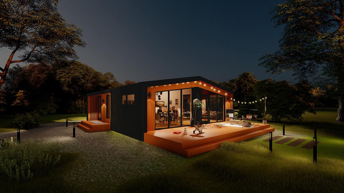 Проект дома «Барнхаус 10» white box фото 1