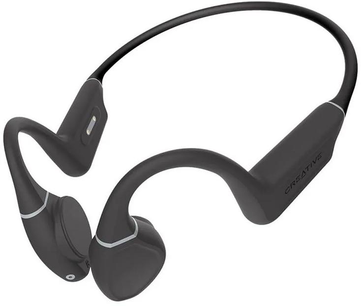 Гарнитура накладные Creative Outlier Free Plus черный беспроводные bluetooth шейный обод (51EF1080AA001) фото 1