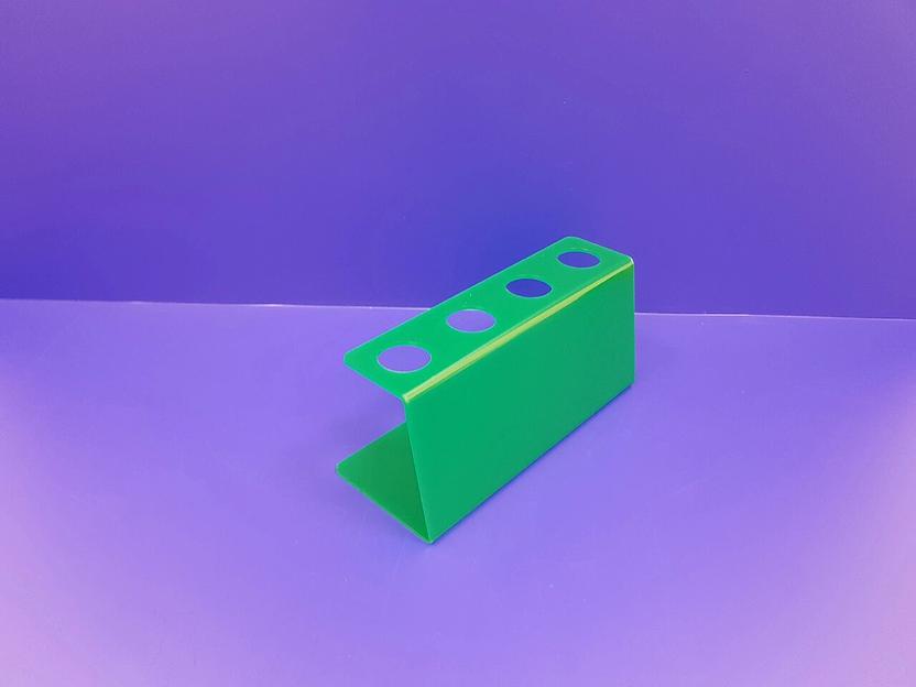 Подставка для четырех рожков мороженого (зеленая). фото 1