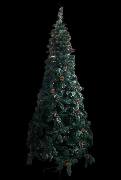 Искусственная ель с шишками 210 см ОПТ фото 4