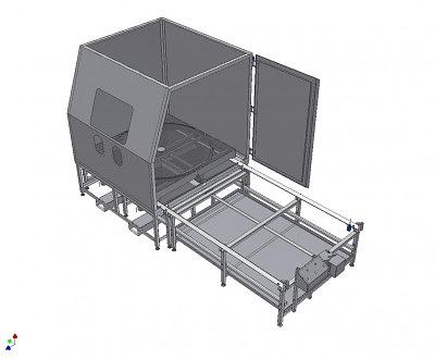 Кабинет с приводным вращающимся столом BNP 721 фото 4