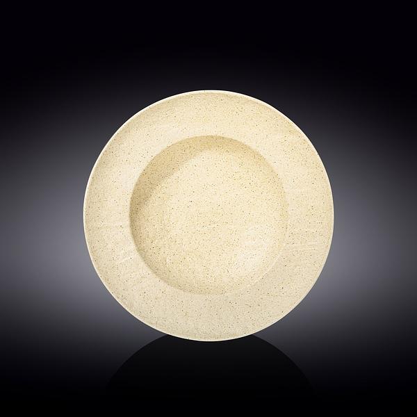 Тарелка d=255 мм. глубокая 350 мл. Сэнд Wilmax /3/18/ фото 1