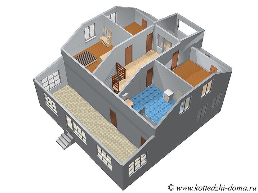 Коттедж 270 м² РП-311 под заказ фото 3