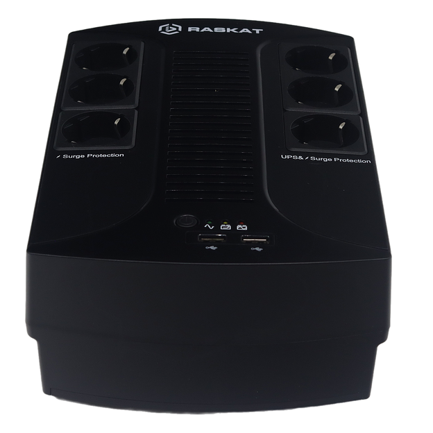 Источник бесперебойного питания (ИБП) Raskat VS-850VA 850VA, 510Вт, 6хCEE 7 фото 1