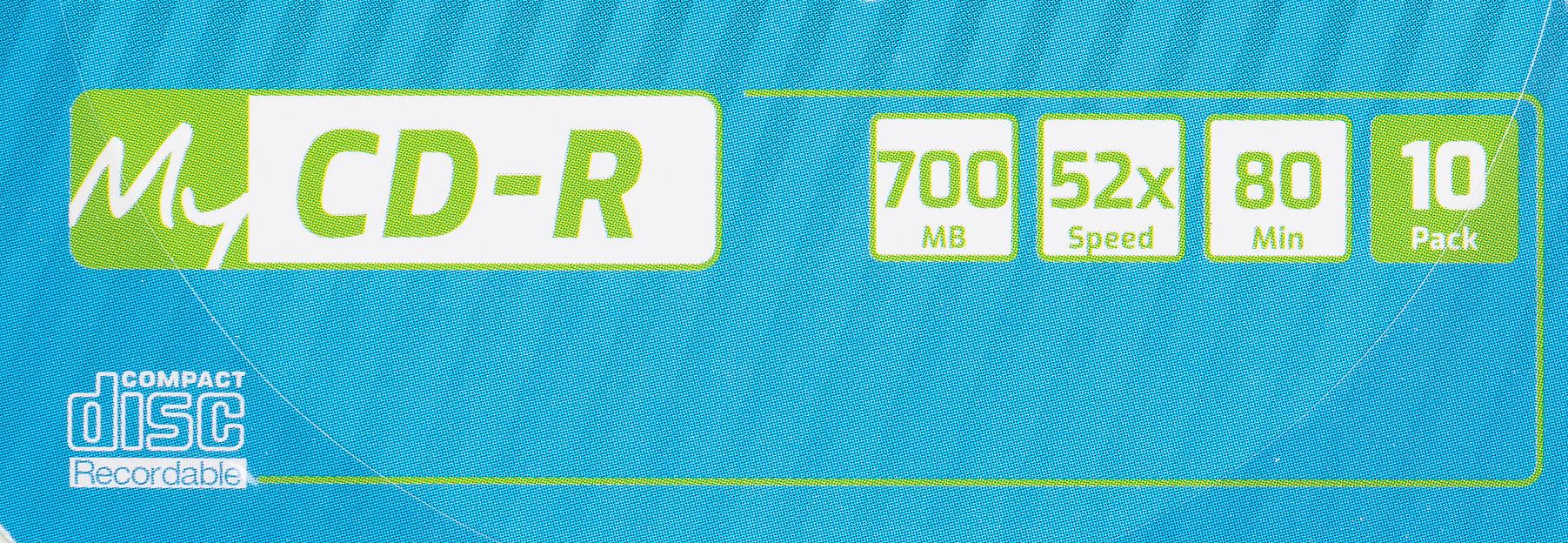 Диск CD-R Verbatim 700Mb 52x pack wrap (10шт) (69204) фото 4
