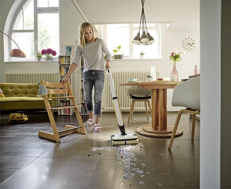 Karcher FC 7 Cordless (White) *EU Электрошвабра [1.055-701.0] фото 4