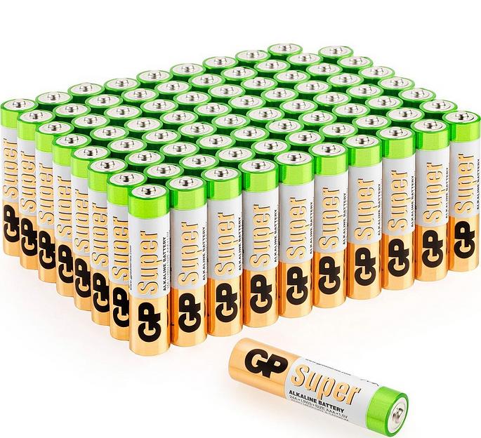 Батарейки GP 24A-2CRVS80 720 (80 шт. в уп-ке) фото 1