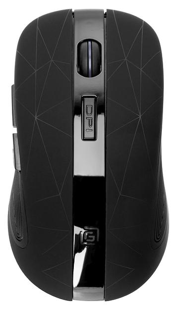 Мышь Оклик 976GW черный оптическая (1600dpi) беспроводная USB (6but) фото 1