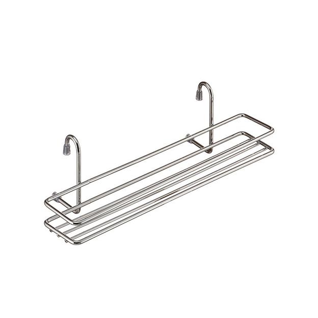 Полка для специй (358х120х105мм), хром фото 1