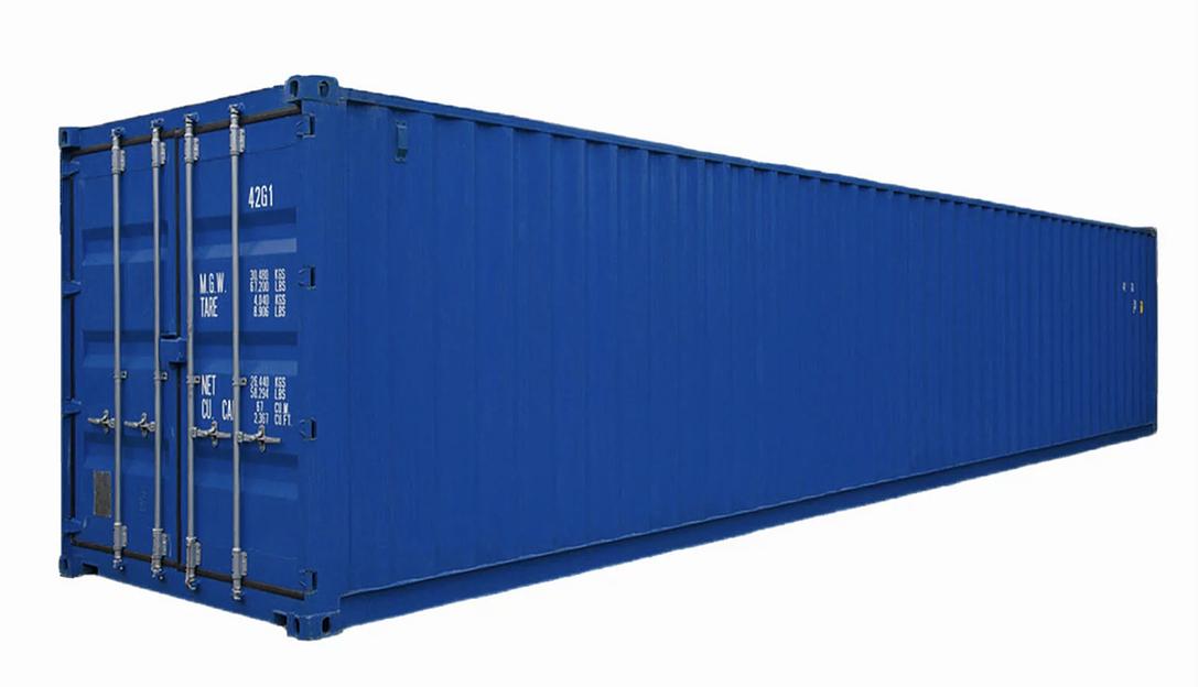 Универсальный контейнер 40 футов (стандартный, высота 2,6 м, dry cube) фото 1