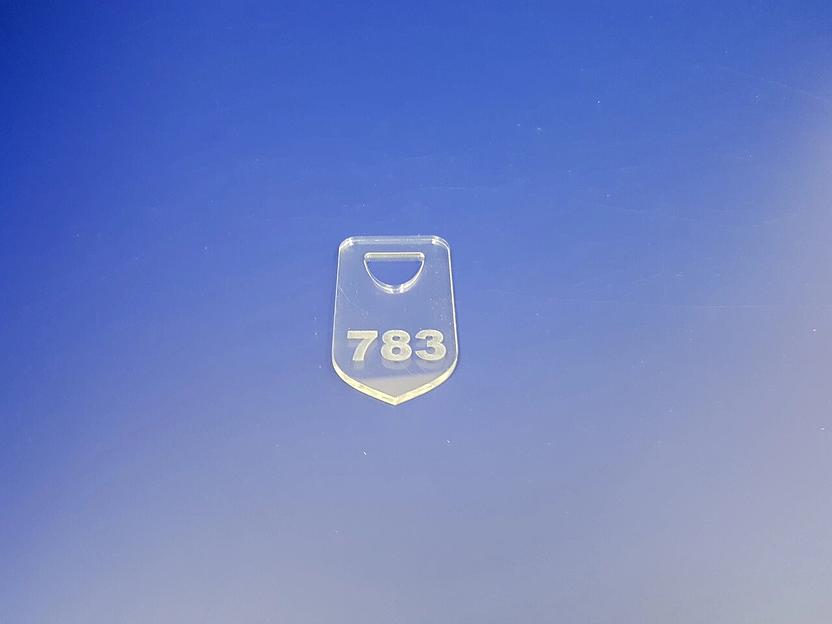 Номерок гардеробный с гравировкой фото 5